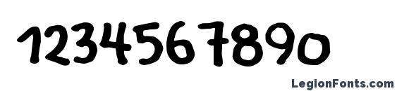 International Playboy Font, Number Fonts