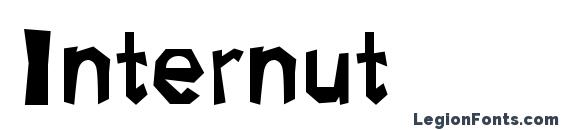 Internut font, free Internut font, preview Internut font