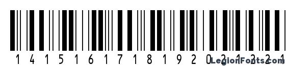 IntHrP24DmTt Font, Number Fonts