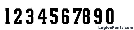 Intramural jumbled jl Font, Number Fonts