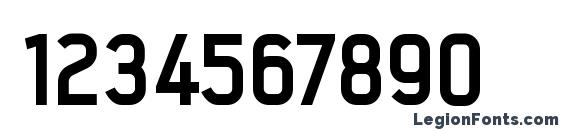 Intropol ExtraBold Font, Number Fonts