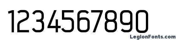 Intropol Medium Font, Number Fonts