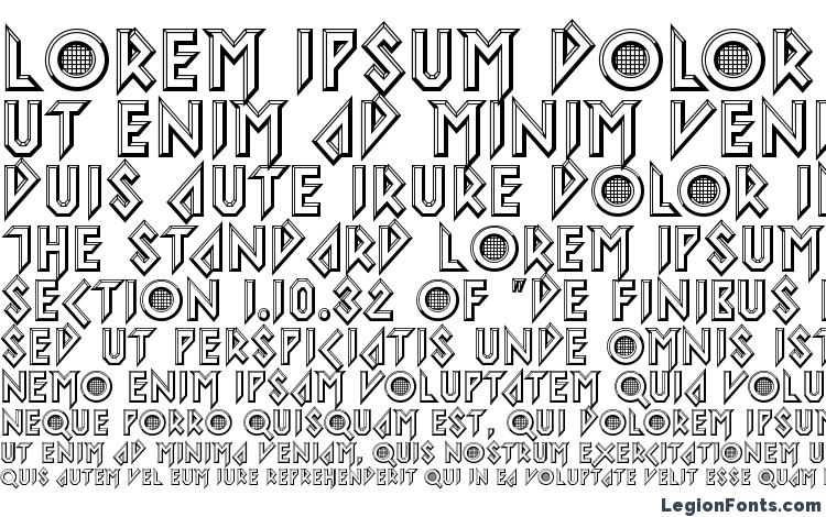 specimens Iomanoid font, sample Iomanoid font, an example of writing Iomanoid font, review Iomanoid font, preview Iomanoid font, Iomanoid font