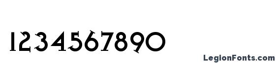 Iron League Font, Number Fonts