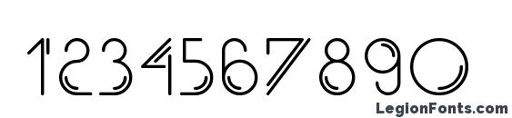 Iron Font, Number Fonts