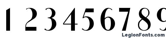 Ironick normal Font, Number Fonts