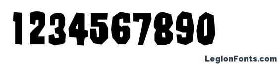 Irwinallen Font, Number Fonts