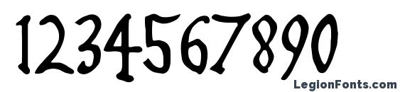 Isabella Font, Number Fonts