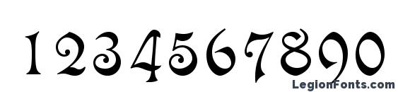 IsabellaStd Font, Number Fonts