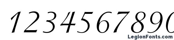 Isadora Cyr Font, Number Fonts