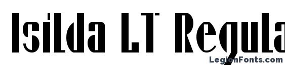 Isilda LT Regular Alternate Font