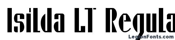 Isilda LT Regular font, free Isilda LT Regular font, preview Isilda LT Regular font