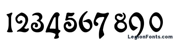 Isla Bella Font, Number Fonts