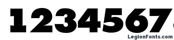 Isomar Display Expanded SSi Expanded Font, Number Fonts