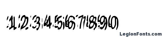 It lives again Font, Number Fonts