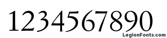 Italian Garfeld Font, Number Fonts