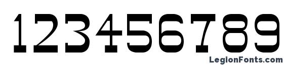Italianskyc Font, Number Fonts