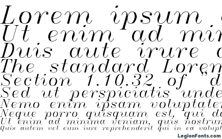 specimens ItalicT font, sample ItalicT font, an example of writing ItalicT font, review ItalicT font, preview ItalicT font, ItalicT font