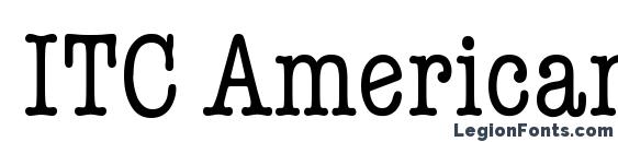 ITC American Typewriter LT Condensed Alternate Font, Stylish Fonts