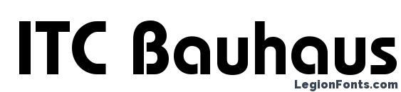 Шрифт ITC Bauhaus LT Demi