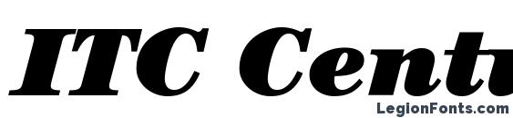 ITC Century LT Ultra Italic Font