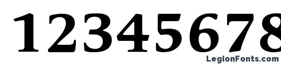 ITC Cerigo LT Bold Font, Number Fonts