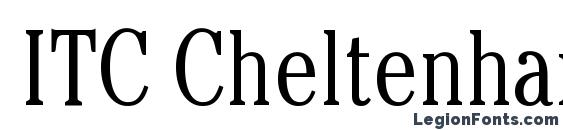 ITC Cheltenham LT Light Condensed Font