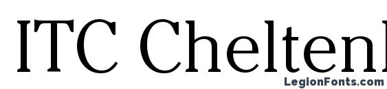 ITC Cheltenham LT Light Font