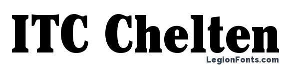 ITC Cheltenham LT Ultra Condensed Font