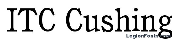 ITC Cushing LT Book Font, Serif Fonts