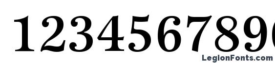 ITC Esprit LT Medium Font, Number Fonts