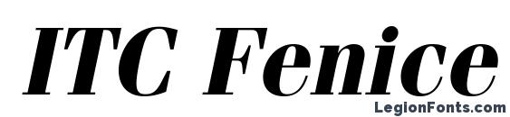 ITC Fenice LT Bold Oblique Font