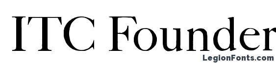 ITC Founders Caslon 42 Roman font, free ITC Founders Caslon 42 Roman font, preview ITC Founders Caslon 42 Roman font