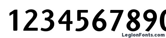 ITC Highlander LT Medium Font, Number Fonts