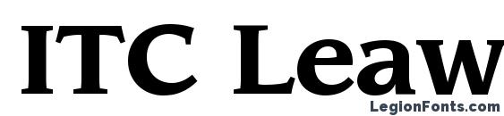 ITC Leawood LT Bold Font