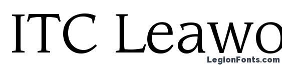 ITC Leawood LT Book font, free ITC Leawood LT Book font, preview ITC Leawood LT Book font