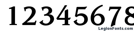 ITC Leawood LT Medium Font, Number Fonts