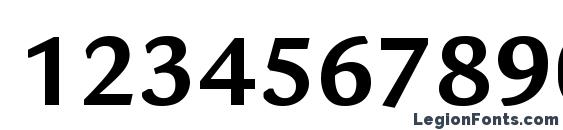 ITC Legacy Sans LT Bold Font, Number Fonts