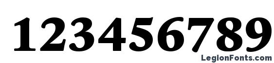 ITC Legacy Serif LT Ultra Font, Number Fonts