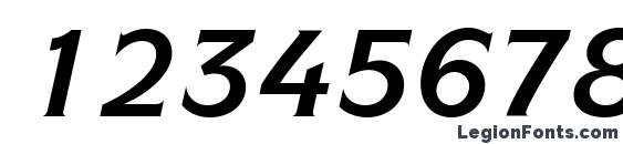 ITC Symbol LT Bold Italic Font, Number Fonts