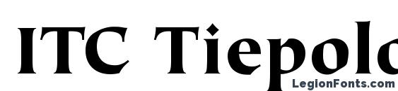 ITC Tiepolo LT Black Font