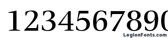 ITC Veljovic LT Medium Font, Number Fonts