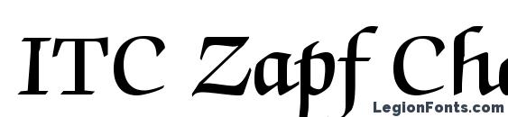 ITC Zapf Chancery LT Demi Font, TTF Fonts