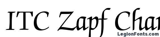 Шрифт ITC Zapf Chancery LT Roman, Красивые шрифты