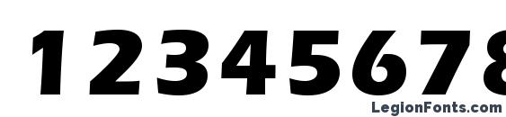 ITCErasStd Bold Font, Number Fonts