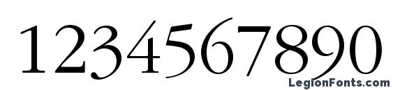 ITCGaramondStd Lt Font, Number Fonts