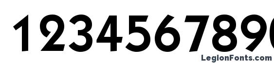 ITCKabelStd Demi Font, Number Fonts