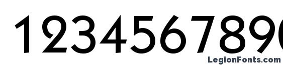 ITCKabelStd Medium Font, Number Fonts