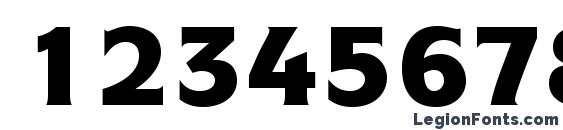 ITCSymbolStd Black Font, Number Fonts