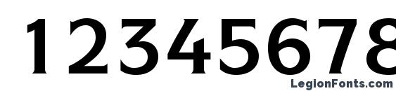 ITCSymbolStd Bold Font, Number Fonts